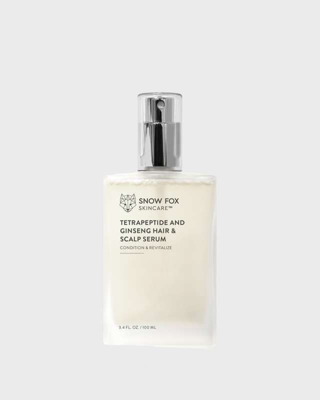Tetrapeptide and Ginseng Hair and Scalp Serum, 3.4 oz.